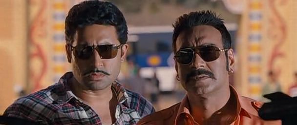 Screen Shot Of Hindi Movie Bol Bachchan (2012) Download And Watch Online Free at worldfree4u.com