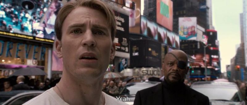 Screen Shot Of Hollywood Movie Captain America (2011) Hindi Dubbed Full Movie Free Download And Watch Online at worldfree4u.com